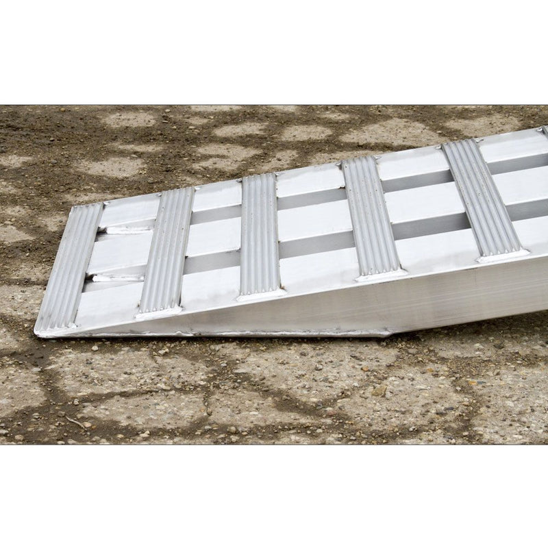 HD Ramps Modular Aluminum Trailer Ramp foot. HD-05-20-240-02-06M-HIGH-REV1