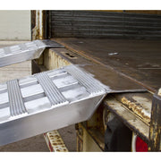 HD Ramps Modular Aluminum Trailer Ramp end plate support. HD-05-20-240-02-06M-HIGH-REV1