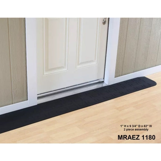 SafePath EZEdge Rubber Threshold Ramp - ADA Compliant