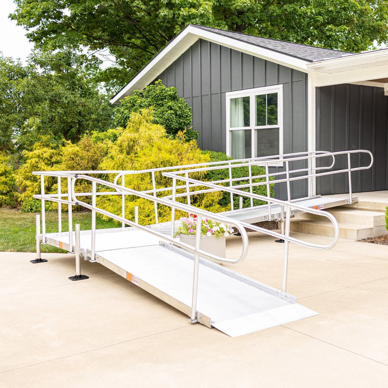 Rampit USA Aluminum Modular Wheelchair Ramp - 36" W | Independence Series