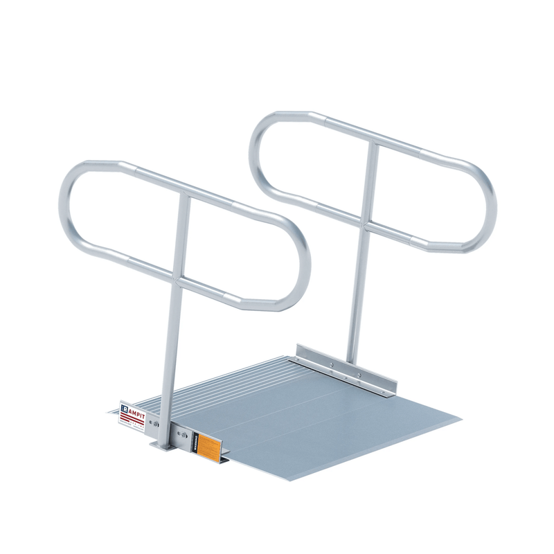 Rampit USA Aluminum Modular Wheelchair Ramp - 48" W | Independence Series