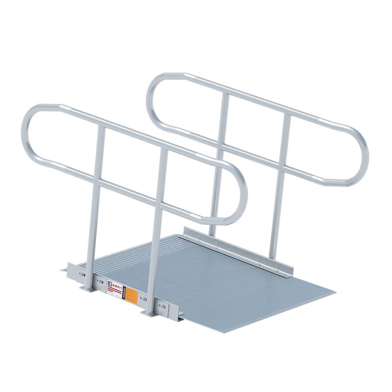 Rampit USA Aluminum Modular Wheelchair Ramp - 48" W | Independence Series
