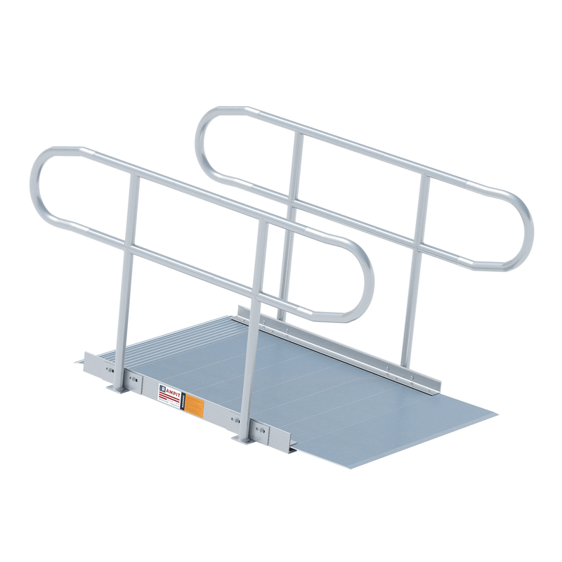 Rampit USA Aluminum Modular Wheelchair Ramp - 48" W | Independence Series