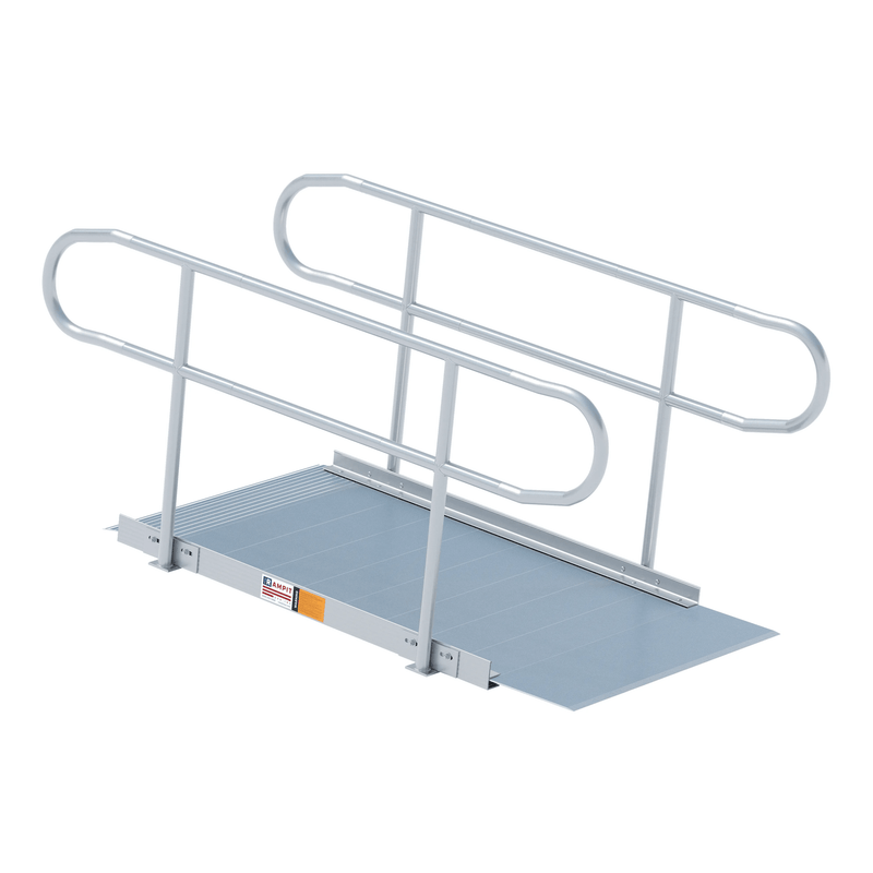 Rampit USA Aluminum Modular Wheelchair Ramp - 48" W | Independence Series