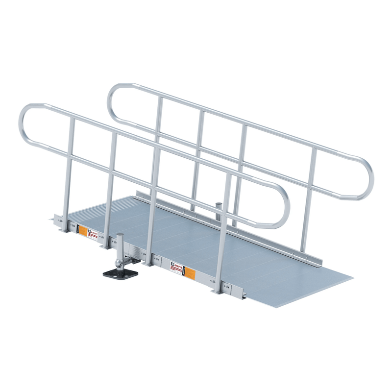 Rampit USA Aluminum Modular Wheelchair Ramp - 48" W | Independence Series