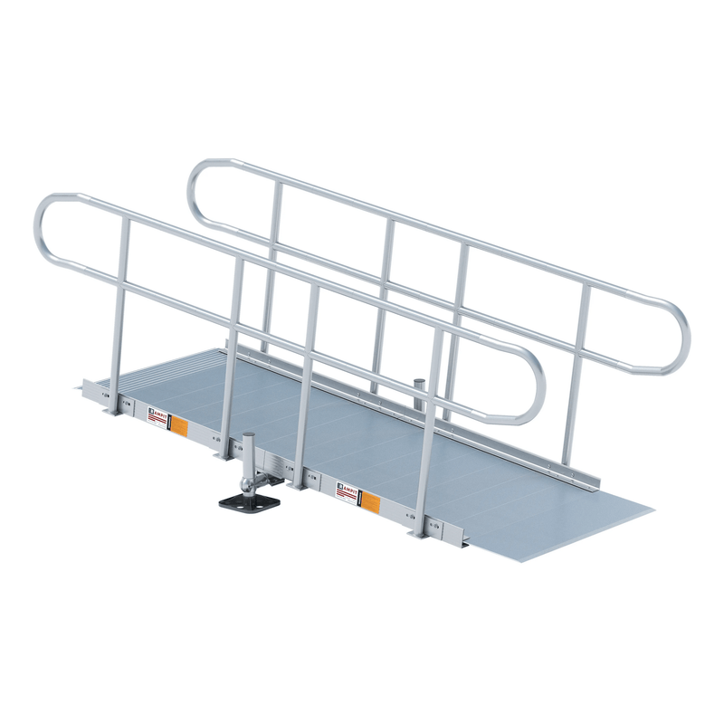 Rampit USA Aluminum Modular Wheelchair Ramp - 48" W | Independence Series