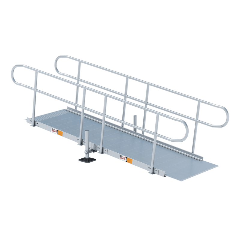 Rampit USA Aluminum Modular Wheelchair Ramp - 48" W | Independence Series