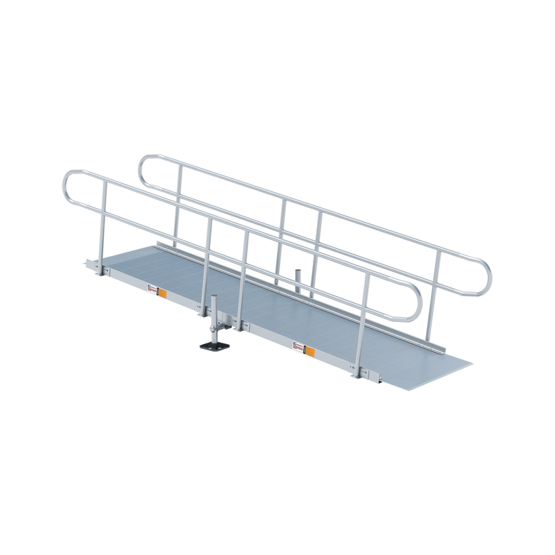 Rampit USA Aluminum Modular Wheelchair Ramp - 48" W | Independence Series
