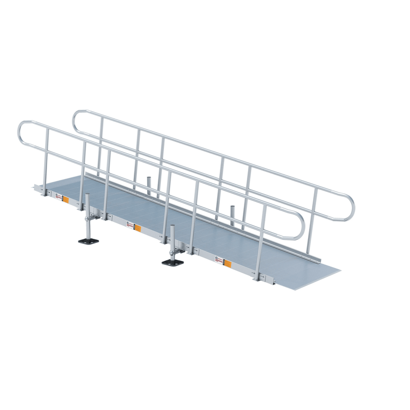 Rampit USA Aluminum Modular Wheelchair Ramp - 48" W | Independence Series
