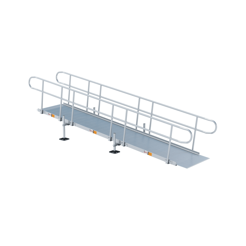 Rampit USA Aluminum Modular Wheelchair Ramp - 48" W | Independence Series