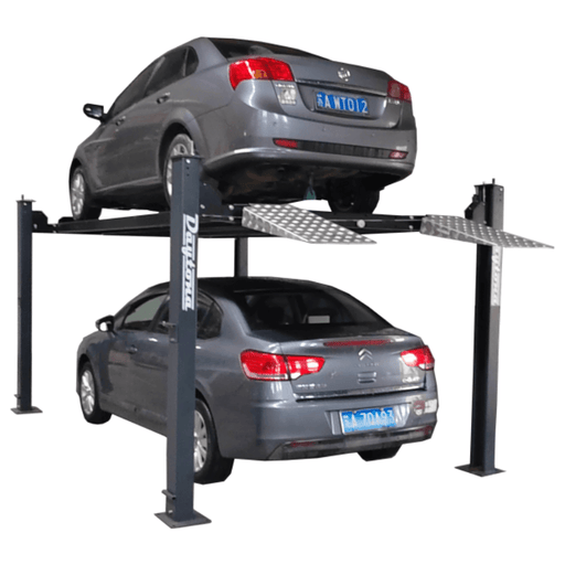 LFPP9 9,000lb 4-Post Parking Lift by Daytona Side View