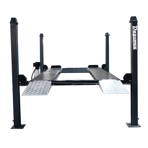 LFPP9 9,000lb 4-Post Parking Lift by Daytona Front View 