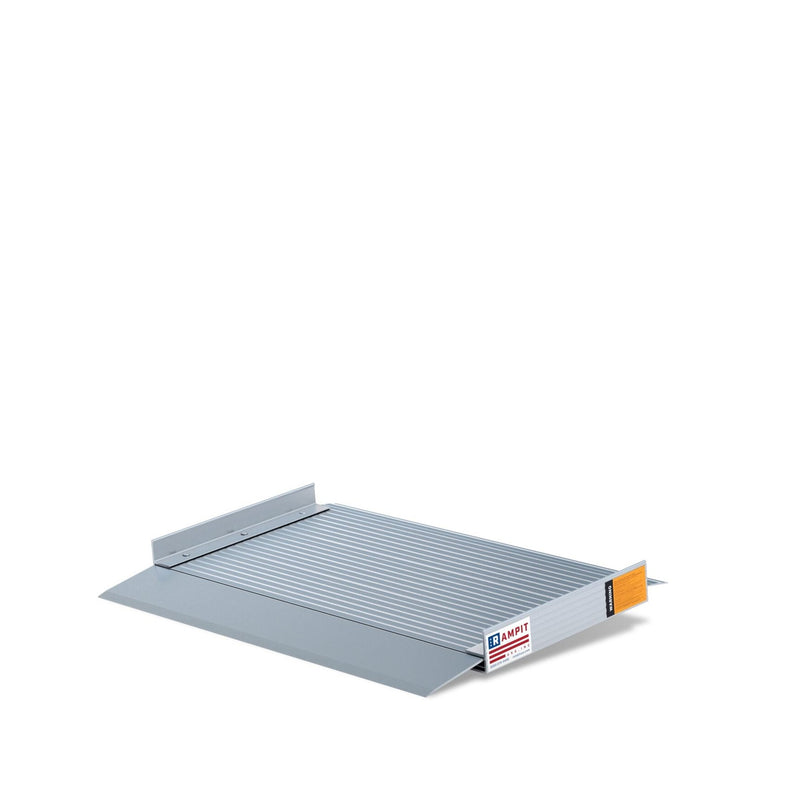 Rampit USA Semi-Portable Aluminum Curb Wheelchair Ramp with Optional Handrails | Empower Series