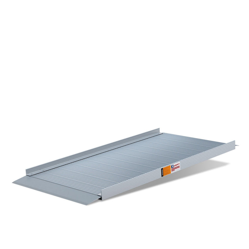Rampit USA Semi-Portable Aluminum Curb Wheelchair Ramp with Optional Handrails | Empower Series