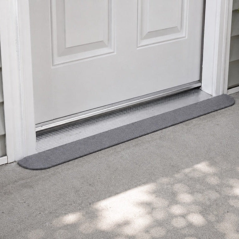 SafePath EZEdge StoneCap Colored Rubber Threshold Ramp - 0.5″ H  x 41.5" W - ADA Compliant