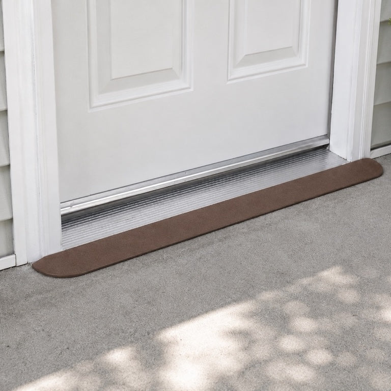SafePath EZEdge StoneCap Colored Rubber Threshold Ramp - 0.5″ H  x 41.5" W - ADA Compliant