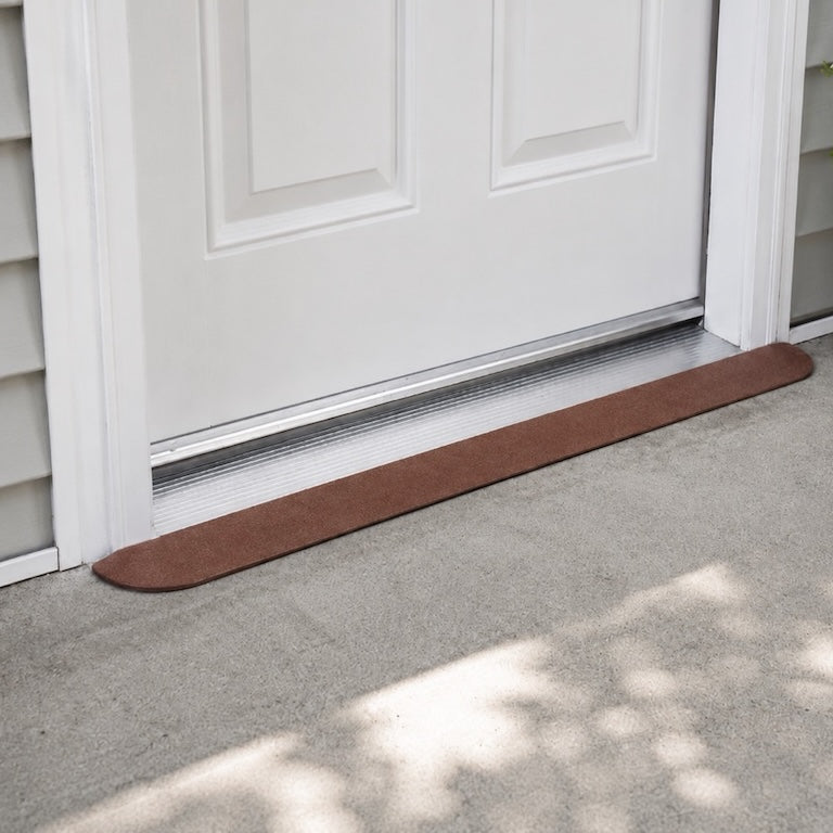SafePath EZEdge StoneCap Colored Rubber Threshold Ramp - 0.5″ H  x 41.5" W - ADA Compliant