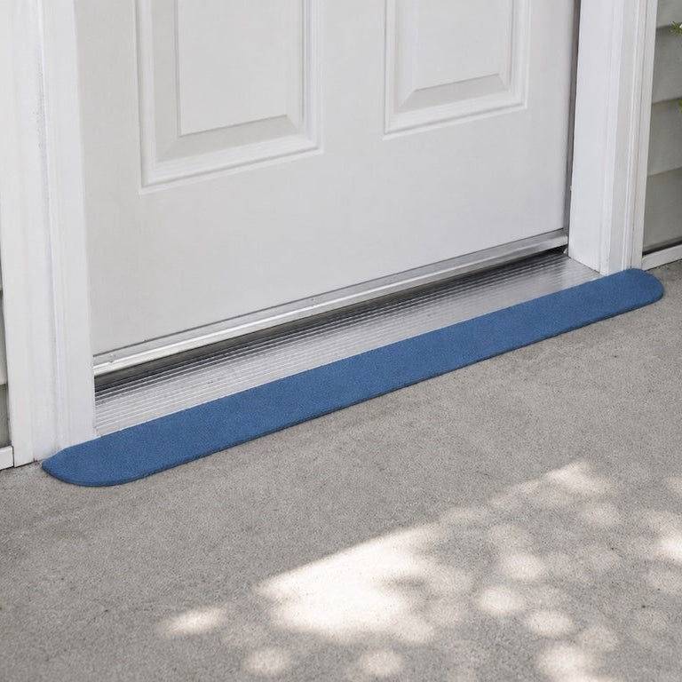 SafePath EZEdge StoneCap Colored Rubber Threshold Ramp - 0.5″ H  x 41.5" W - ADA Compliant