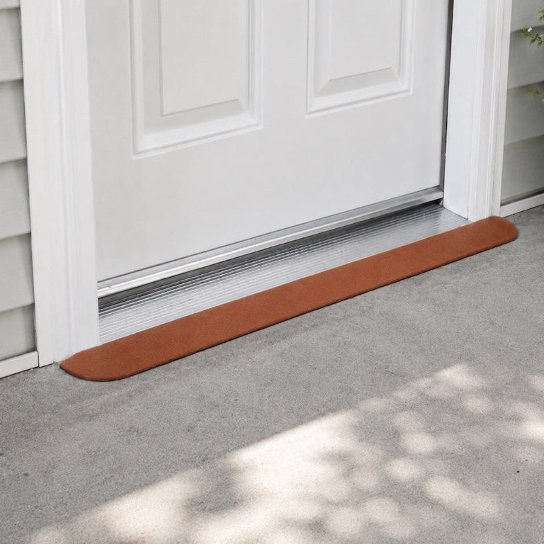 SafePath EZEdge StoneCap Colored Rubber Threshold Ramp - 0.5″ H  x 41.5" W - ADA Compliant