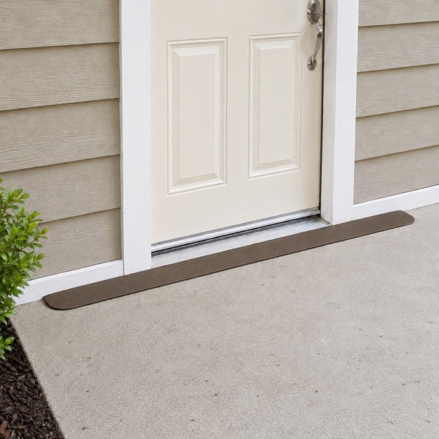 SafePath EZEdge StoneCap Colored Rubber Threshold Ramp - 0.5″ H  x 74.25" W - ADA Compliant