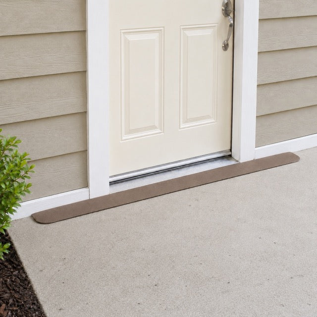 SafePath EZEdge StoneCap Colored Rubber Threshold Ramp - 0.5″ H  x 74.25" W - ADA Compliant