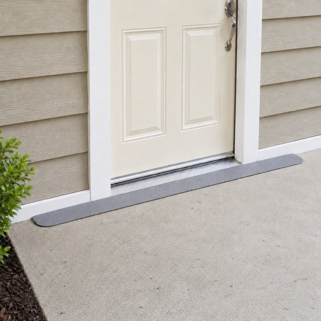 SafePath EZEdge StoneCap Colored Rubber Threshold Ramp - 0.5″ H  x 74.25" W - ADA Compliant