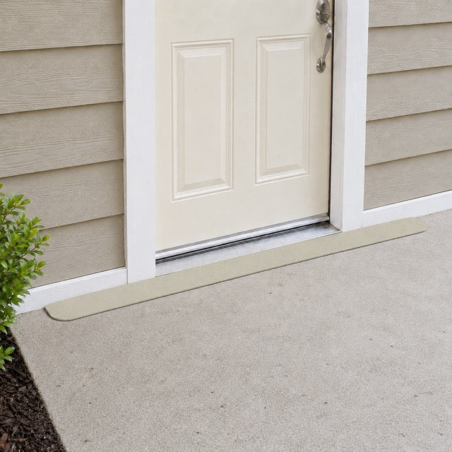 SafePath EZEdge StoneCap Colored Rubber Threshold Ramp - 0.5″ H  x 74.25" W - ADA Compliant