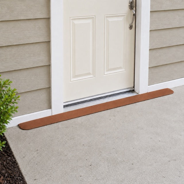 SafePath EZEdge StoneCap Colored Rubber Threshold Ramp - 0.5″ H  x 74.25" W - ADA Compliant