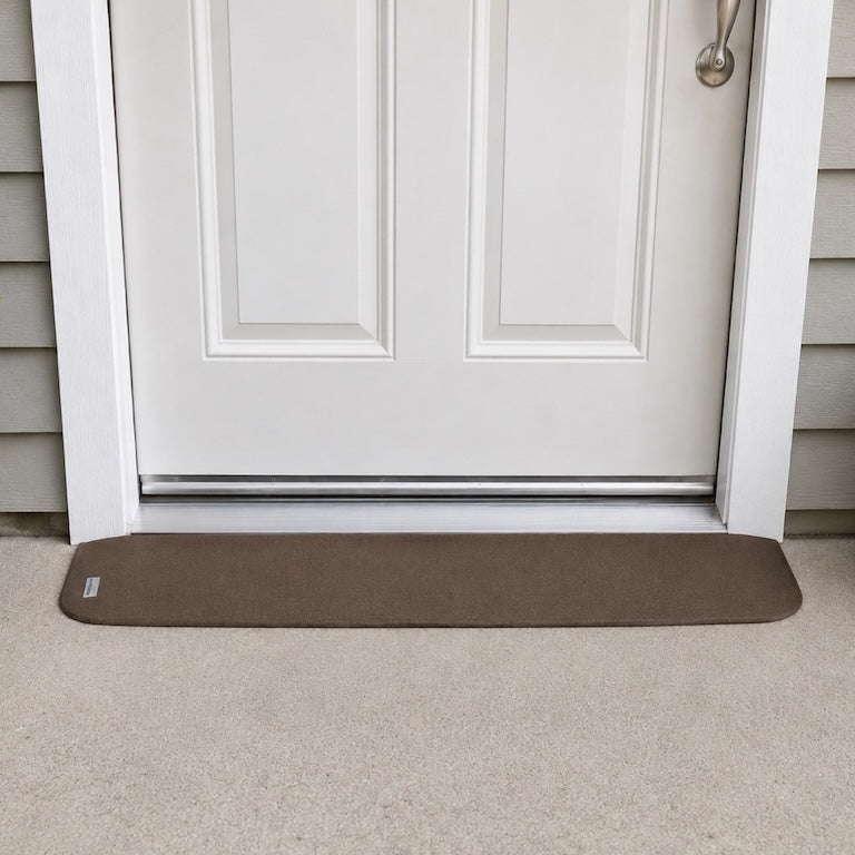 SafePath EZEdge StoneCap Colored Rubber Threshold Ramp - 0.75″ H  x 46" W - ADA Compliant