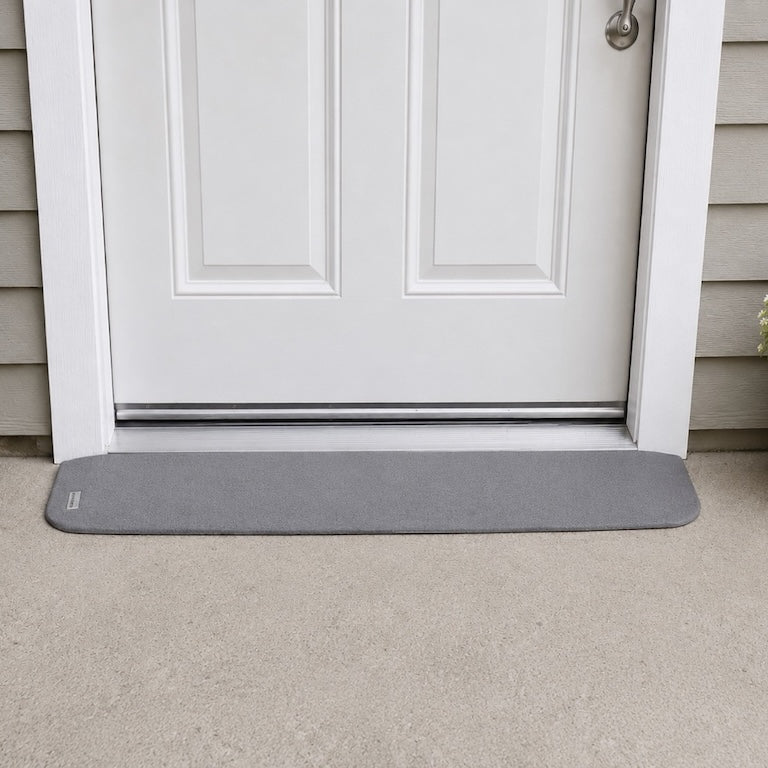 SafePath EZEdge StoneCap Colored Rubber Threshold Ramp - 0.75″ H  x 46" W - ADA Compliant