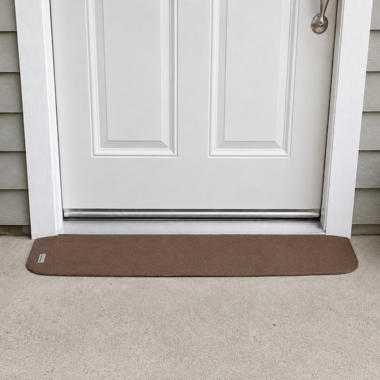 SafePath EZEdge StoneCap Colored Rubber Threshold Ramp - 0.75″ H  x 46" W - ADA Compliant