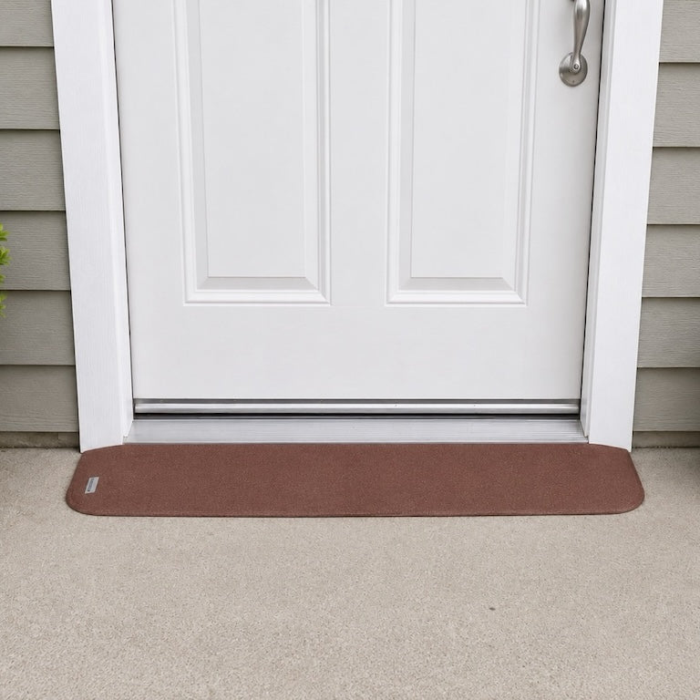 SafePath EZEdge StoneCap Colored Rubber Threshold Ramp - 0.75″ H  x 46" W - ADA Compliant