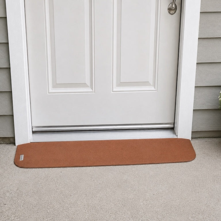 SafePath EZEdge StoneCap Colored Rubber Threshold Ramp - 0.75″ H  x 46" W - ADA Compliant