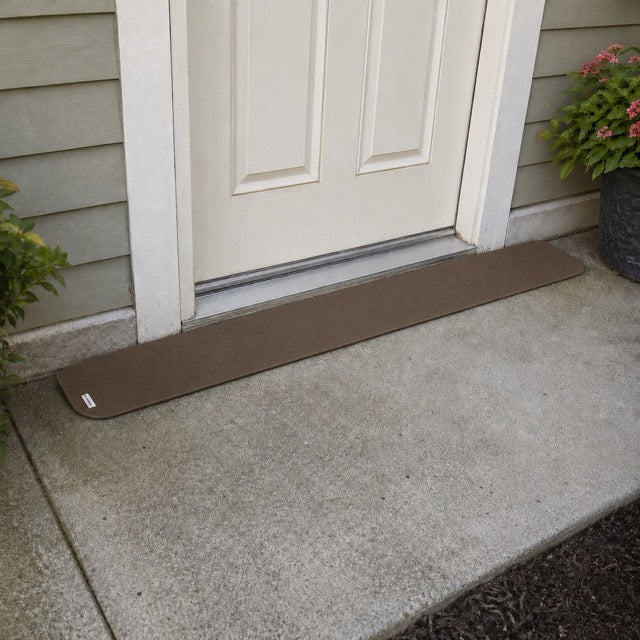 SafePath EZEdge StoneCap Colored Rubber Threshold Ramp - 7/8″ H  x 82" W - ADA Compliant