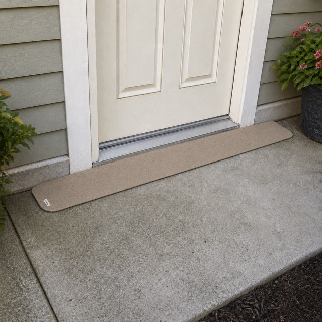SafePath EZEdge StoneCap Colored Rubber Threshold Ramp - 7/8″ H  x 82" W - ADA Compliant
