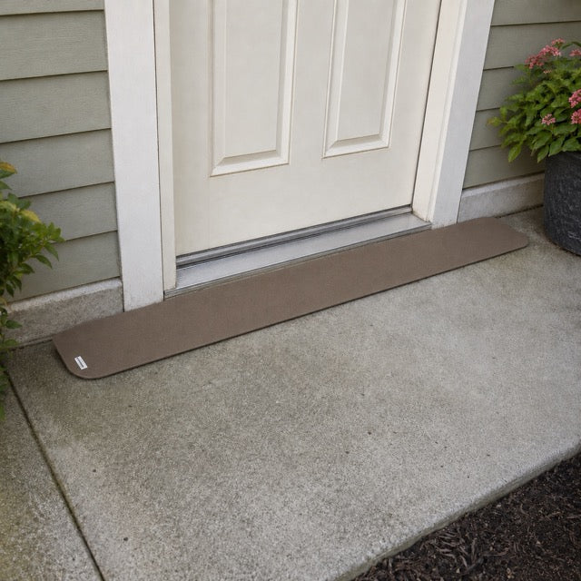 SafePath EZEdge StoneCap Colored Rubber Threshold Ramp - 7/8″ H  x 82" W - ADA Compliant