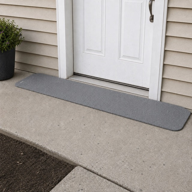 SafePath EZEdge StoneCap Colored Rubber Threshold Ramp - 1.25″ H  x 82" W - ADA Compliant
