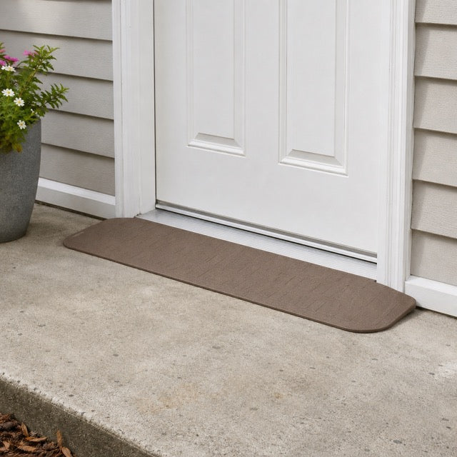 SafePath EZEdge StoneCap Colored Rubber Threshold Ramp - 1″ H  x 46" W - ADA Compliant