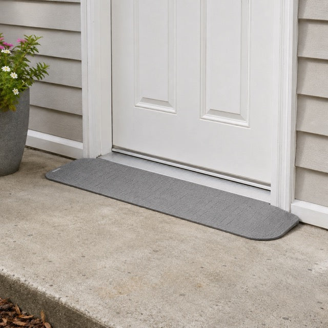SafePath EZEdge StoneCap Colored Rubber Threshold Ramp - 1″ H  x 46" W - ADA Compliant