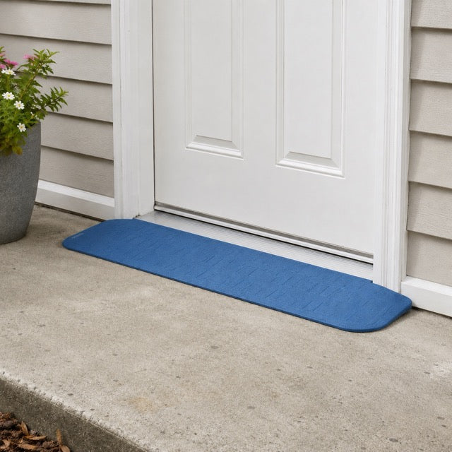 SafePath EZEdge StoneCap Colored Rubber Threshold Ramp - 1″ H  x 46" W - ADA Compliant