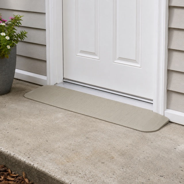 SafePath EZEdge StoneCap Colored Rubber Threshold Ramp - 1″ H  x 46" W - ADA Compliant