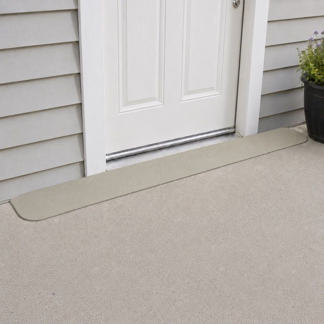 SafePath EZEdge StoneCap Colored Rubber Threshold Ramp - 1″ H  x 82" W - ADA Compliant