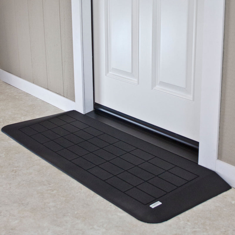 AlumiRamp Rubber Threshold Ramp | Recycled Rubber | Slip-Resistant | Thresholds up to 2-1/2"