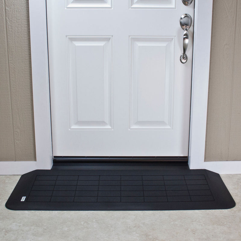 AlumiRamp Rubber Threshold Ramp | Recycled Rubber | Slip-Resistant | Thresholds up to 2-1/2"