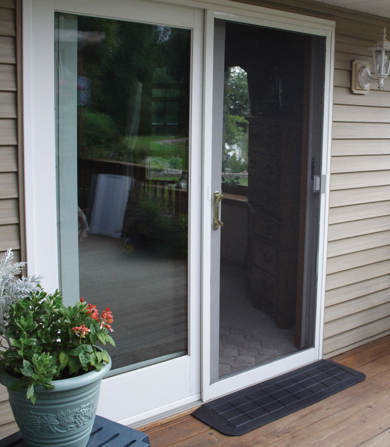 AlumiRamp Rubber Threshold Ramp | Recycled Rubber | Slip-Resistant | Thresholds up to 2-1/2"