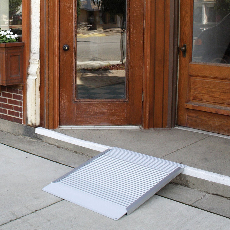 AlumiRamp Aluminum Threshold Ramp | Low-Profile | Adjustable | Thresholds 1" to 5"