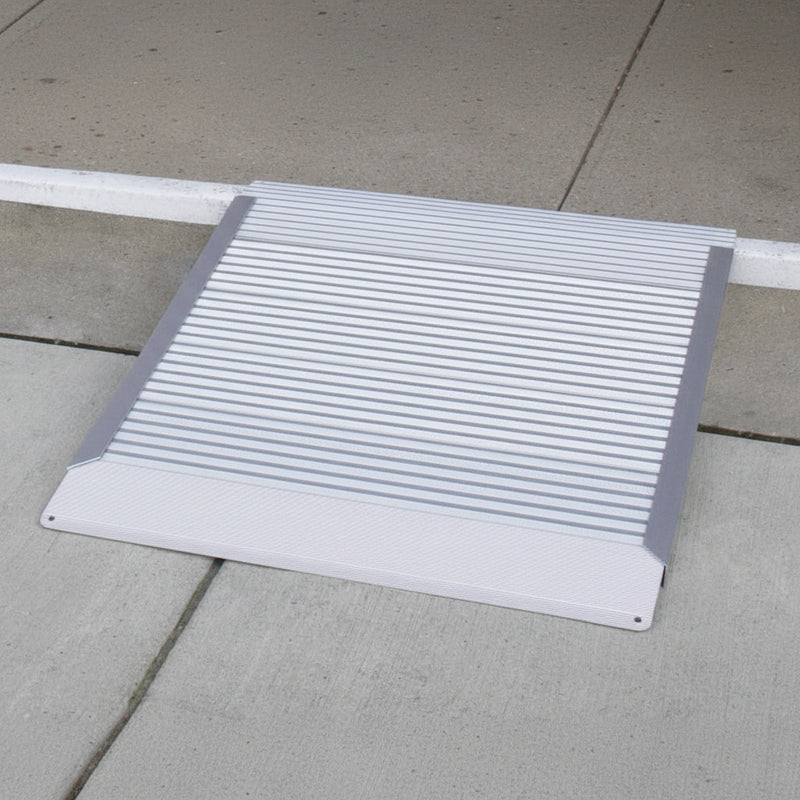 AlumiRamp Aluminum Threshold Ramp | Low-Profile | Adjustable | Thresholds 1" to 5"