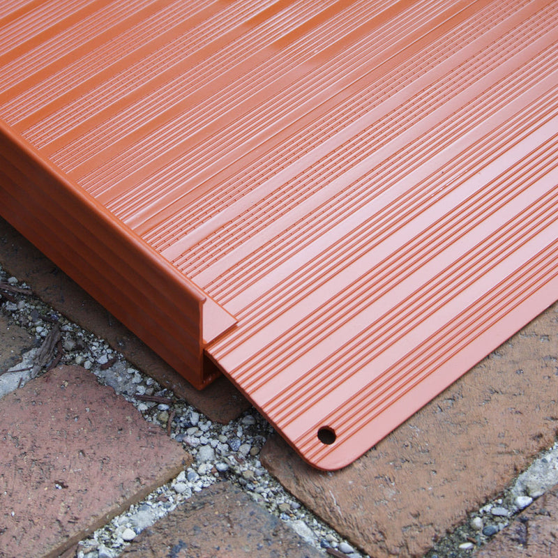 AlumiRamp Alumilite Landscape Collection Curb Ramp | Powder-Coated | 32" Wide | 600 lb Capacity