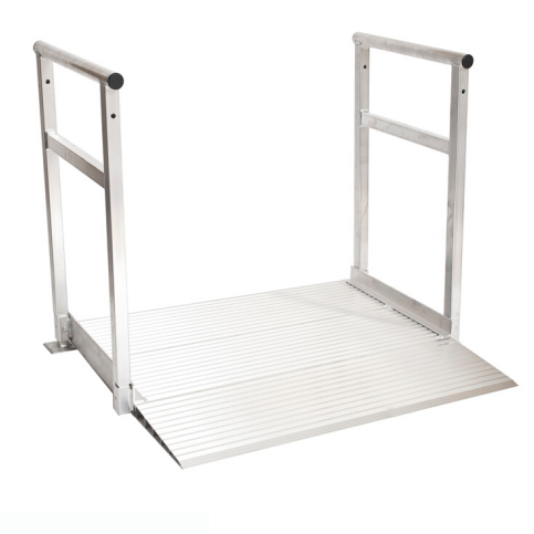 Big Lug Aluminum Modular Ramp 3'–6' | Includes Handrails | American Access