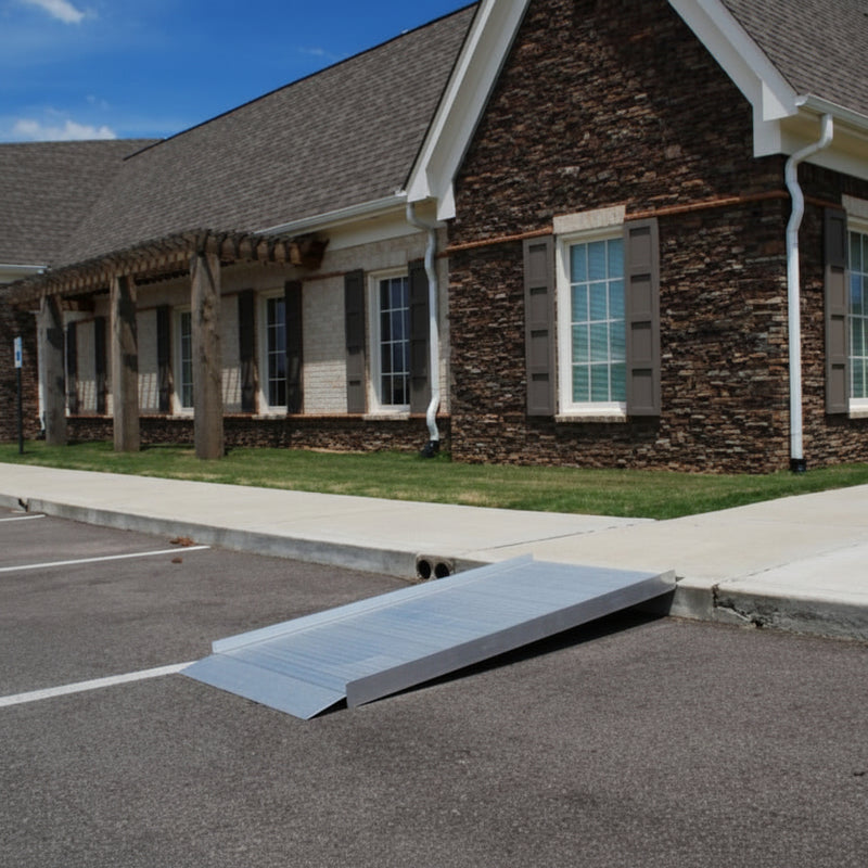 Sidekick Solid Wheelchair Ramp 2'–6' | 800 lb Capacity | American Access